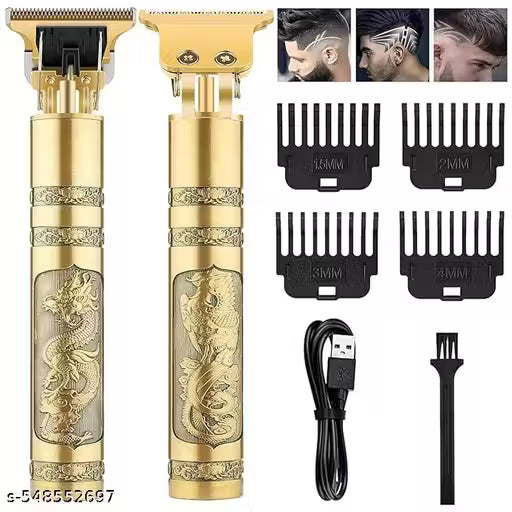 Trimmers Rechargeable Cordless Waterproof Professional Electric Hair and beard trimmer for men & Wireless Headphone combo