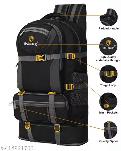 Travel Bag Backpack Bag Trekking Bag  Hiking Bag for men and women boys and girls water proof