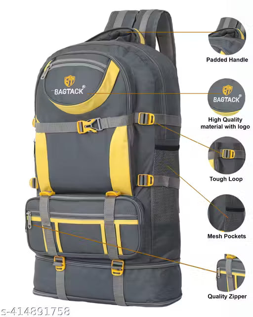 Travel Bag Backpack Bag Trekking Bag  Hiking Bag for men and women boys and girls water proof