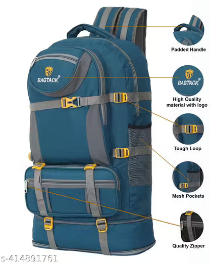 Travel Bag Backpack Bag Trekking Bag  Hiking Bag for men and women boys and girls water proof