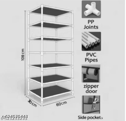 GENZ VENTURE BLUE 6 LAYER SHOE RACK